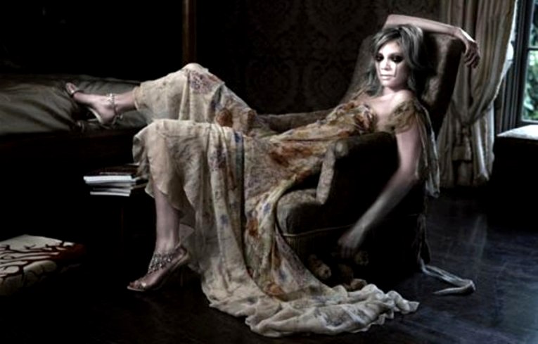 Goth on Couch